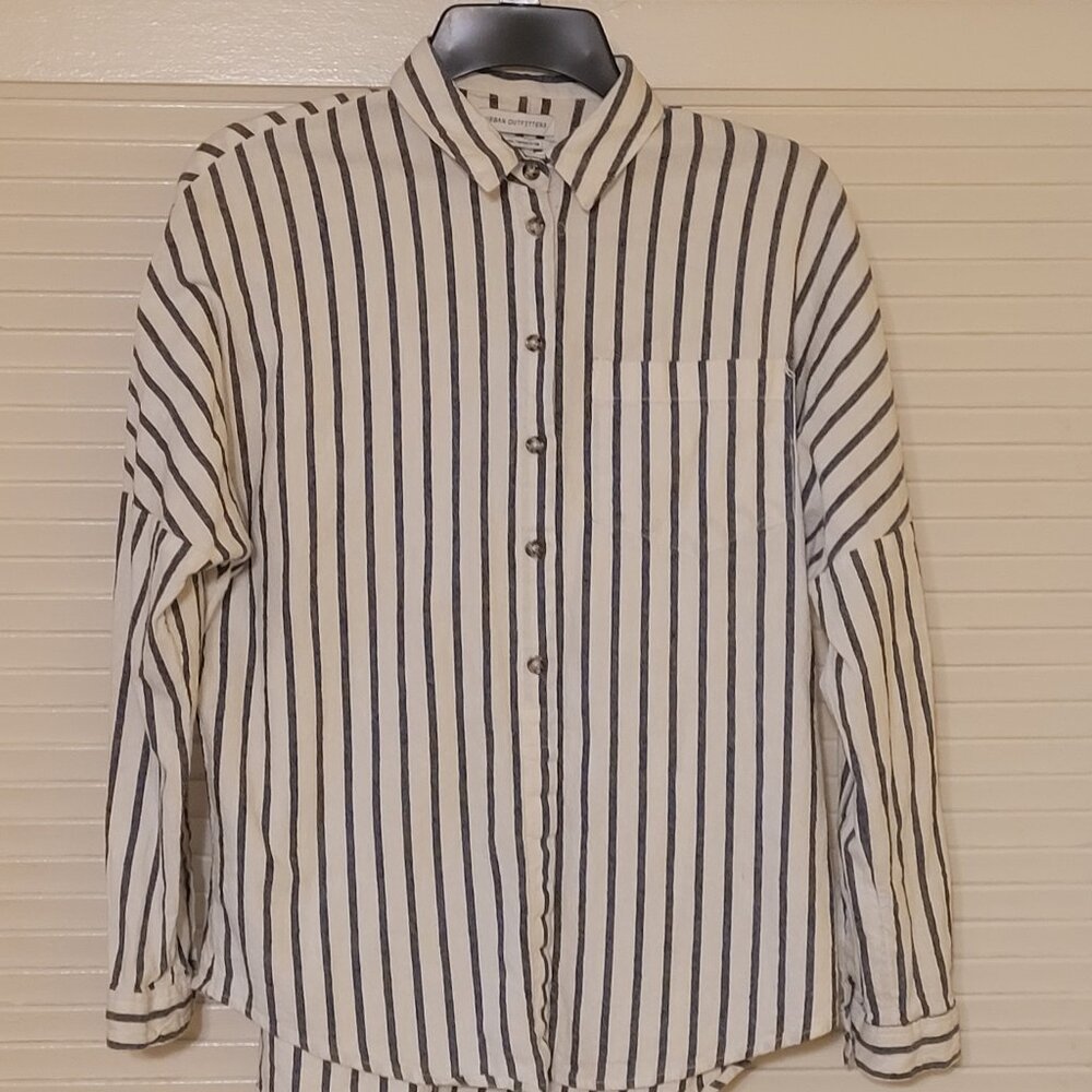 Women's Long Sleeve Button Down Shirt by Urban Outfitters. Same Day Shipping